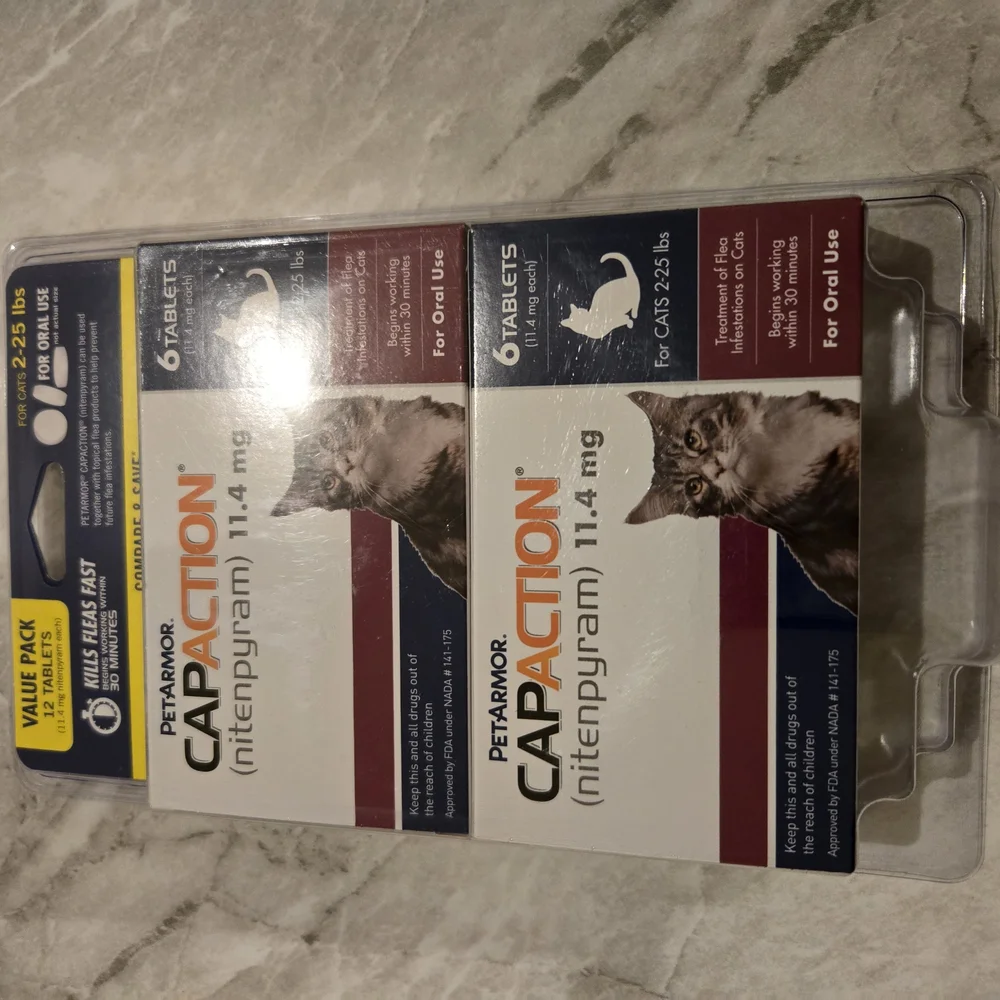 Capaction Oral Flea Treatment for Cats